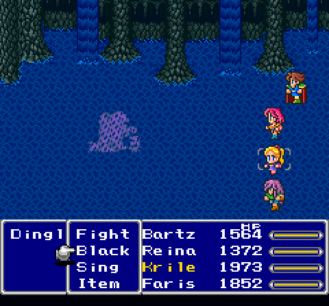 Final Fantasy V Part 40 Reina vs. Omega